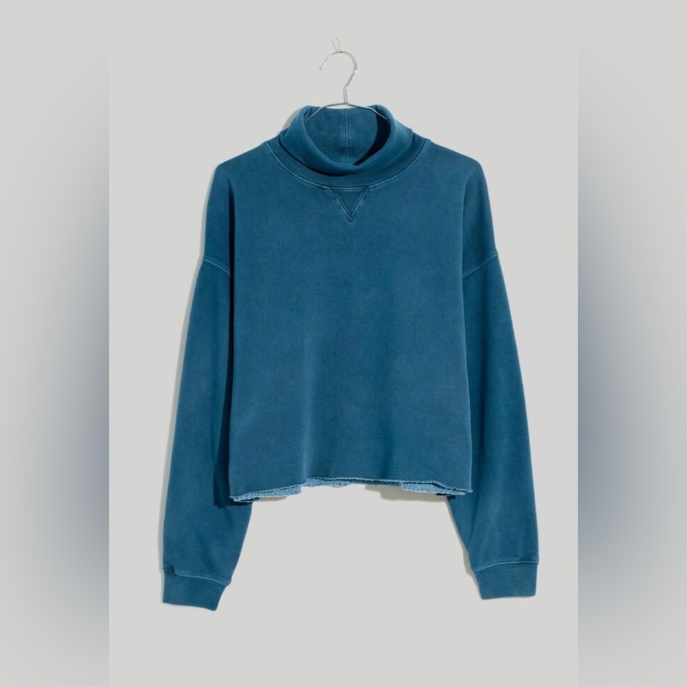 Madewell, Rivet & Thread Floral Turtleneck Sweatshirt, S
